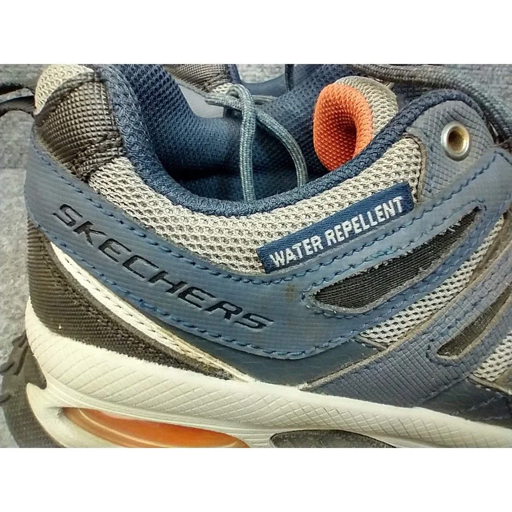 Skechers Skech-Air Envoy Mens 8 Wide Goodyear Athletic Trail Shoes‎ Gray Black